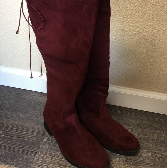 Top Moda Knee High Boots💜 - Picture 1 of 4